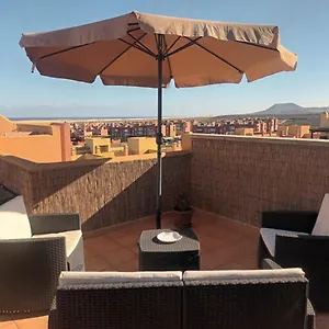  Apartment Brisas Fuerteventura: Optic Fiber,solarium,bbq